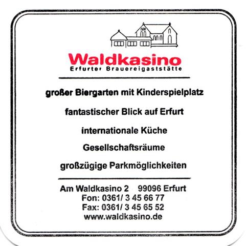 erfurt ef-th waldkasino quad 2b (185-m text-schwarzrot)